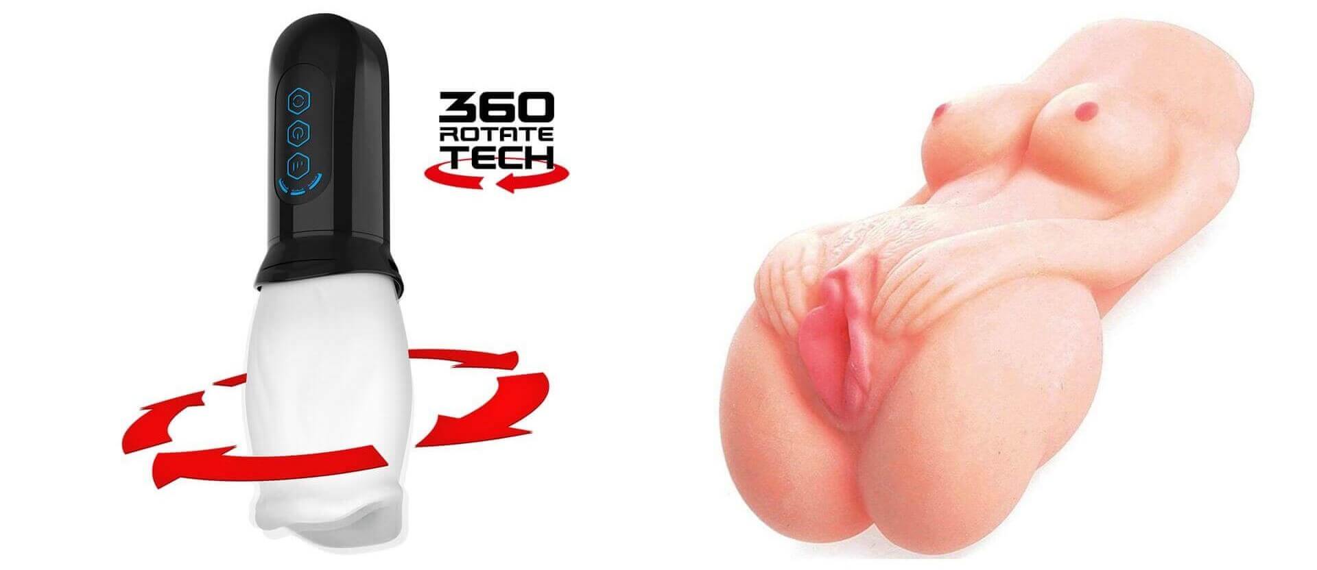 Sexshop masturbátory a umělé vagíny široká nabídka od levných po profesionální